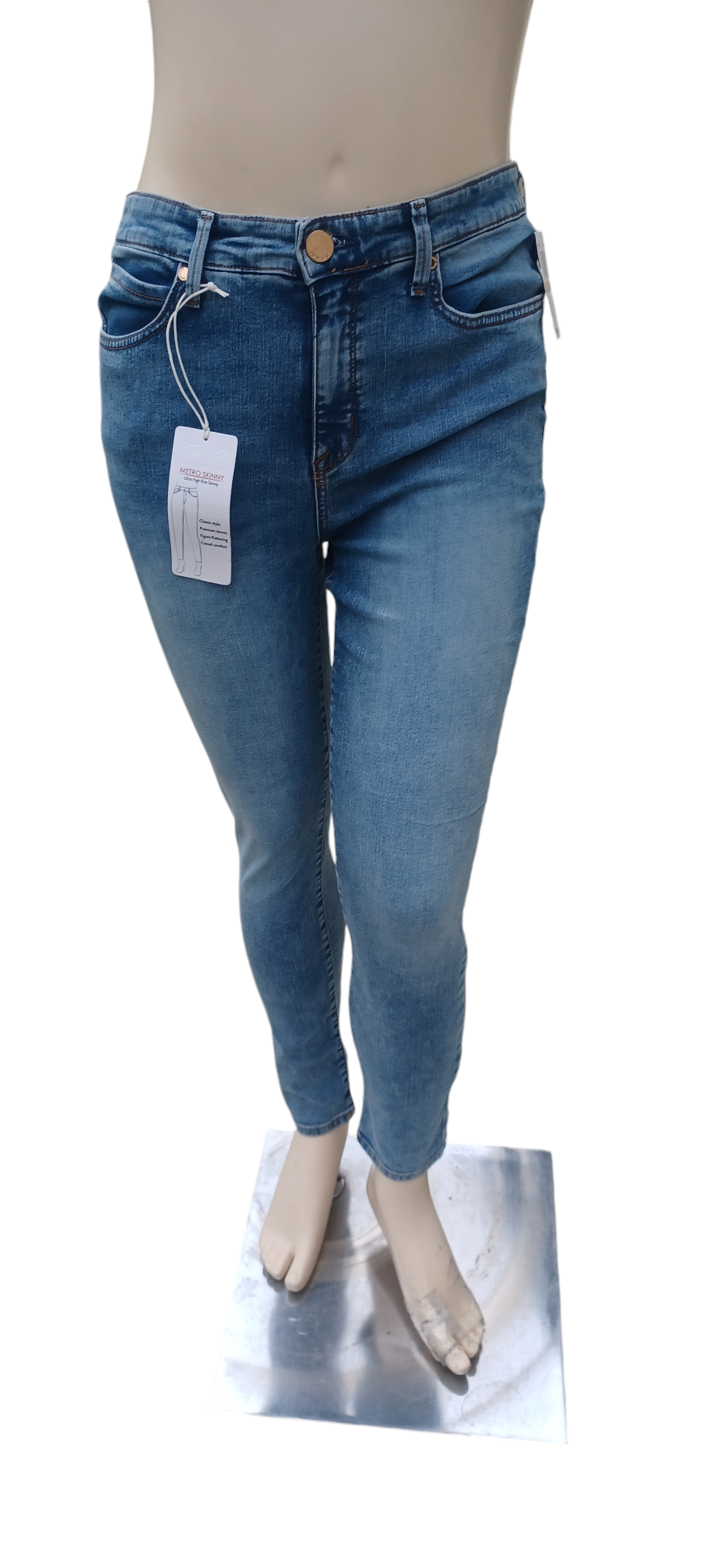 Sku 607436...Seven7 High Rise Skinny Jeans Size 12