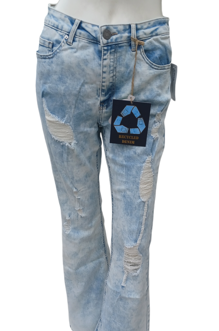 Sku 416336.....NWT Indigo Rein Curvy Flare Jeans Size 7, W27 L32-1/2