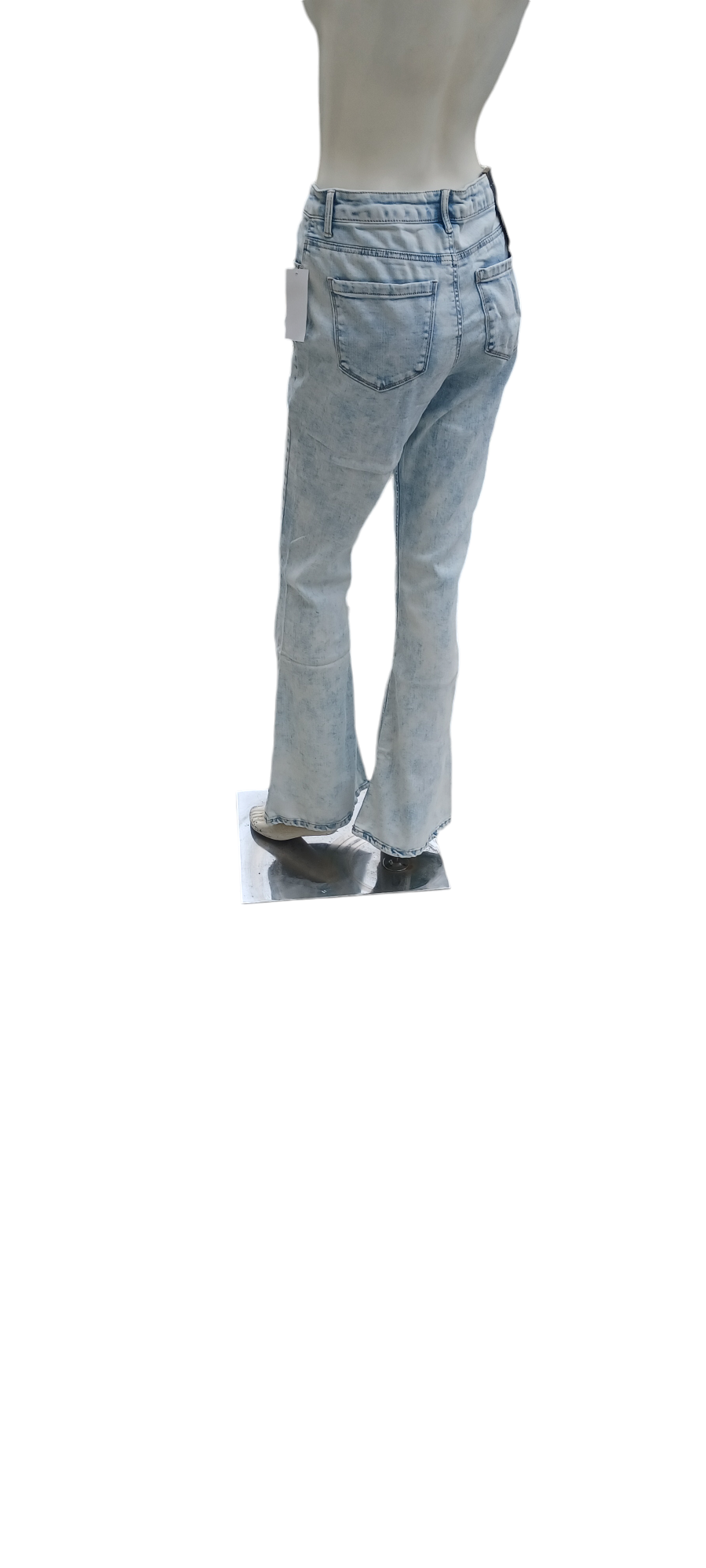 Sku 416336 Indigo Rein Curvy Flare Jeans Size 7, W27 L32-1/2