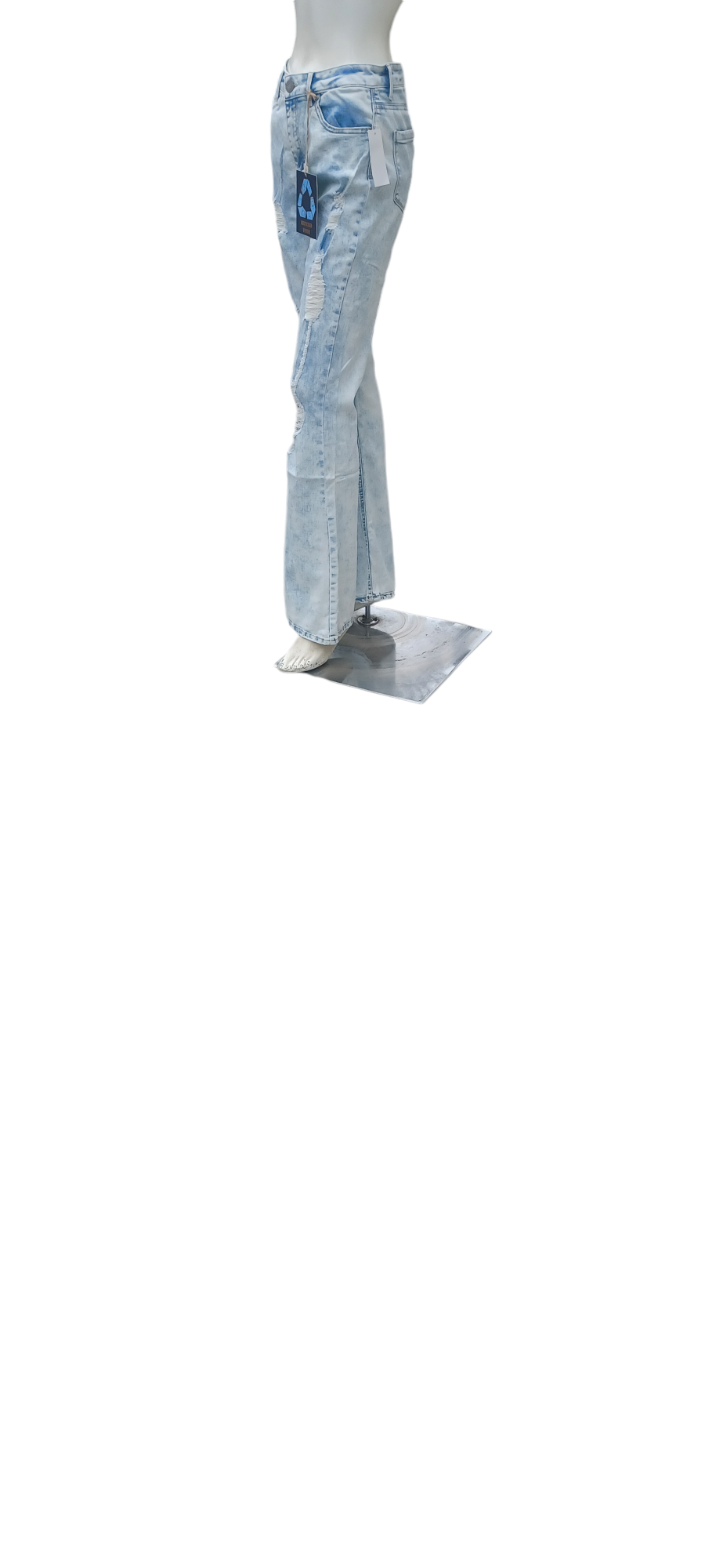 Sku 416336 Indigo Rein Curvy Flare Jeans Size 7, W27 L32-1/2