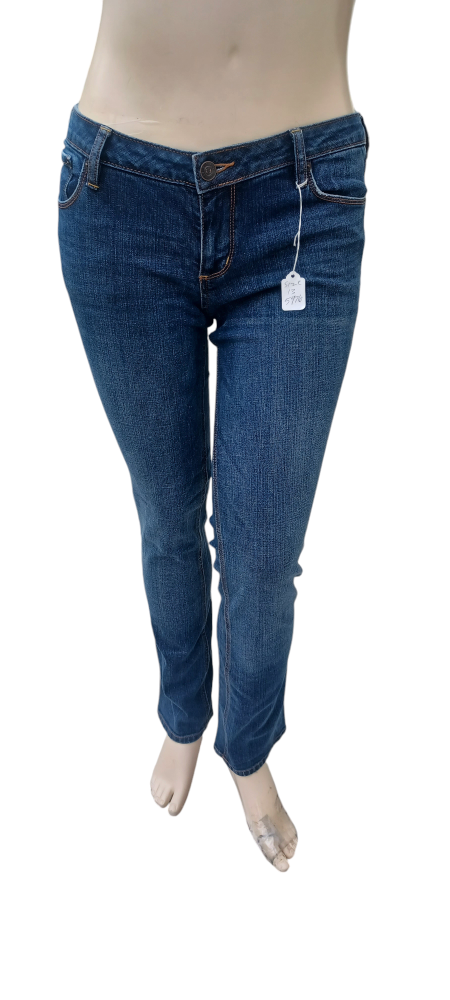 59762...PRE-OWNED.....Bullhead Straight Leg Jeans Size 13