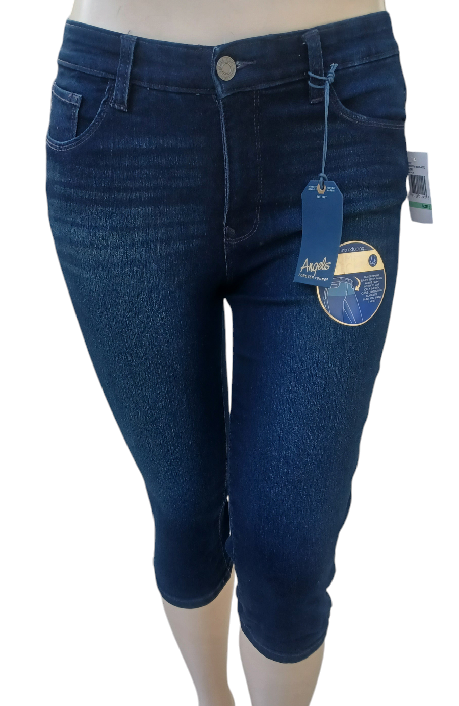 Sku 7002017....NWT Angels Crop Jeans Size 8