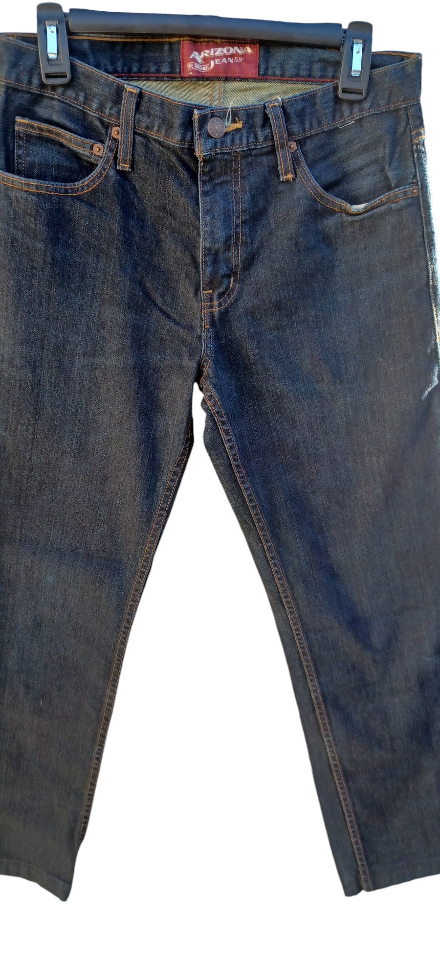 548417...Preowned Arizona Jean Co. Slim Straight Size 30x32.