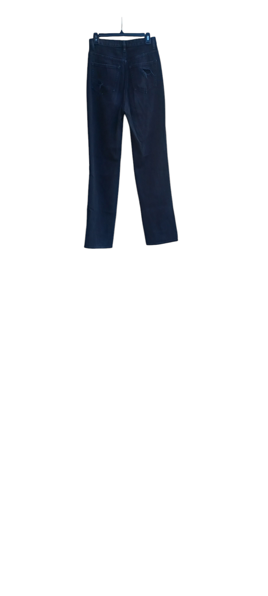 4112.....Preowned Pacsun Black Straight leg Jeans Size 27