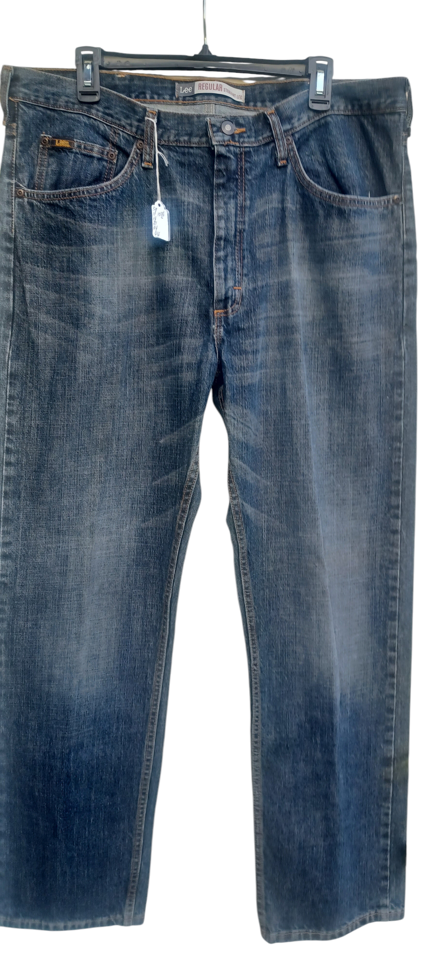 589121...Preowned Mens Lee Premium Straight Leg Jeans Size 38x32