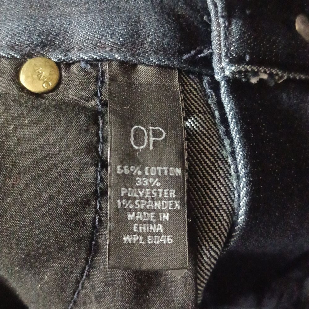 574212...INC Denim Jeans Size 0P, W26" 27Inseam 7 1/2" Rise