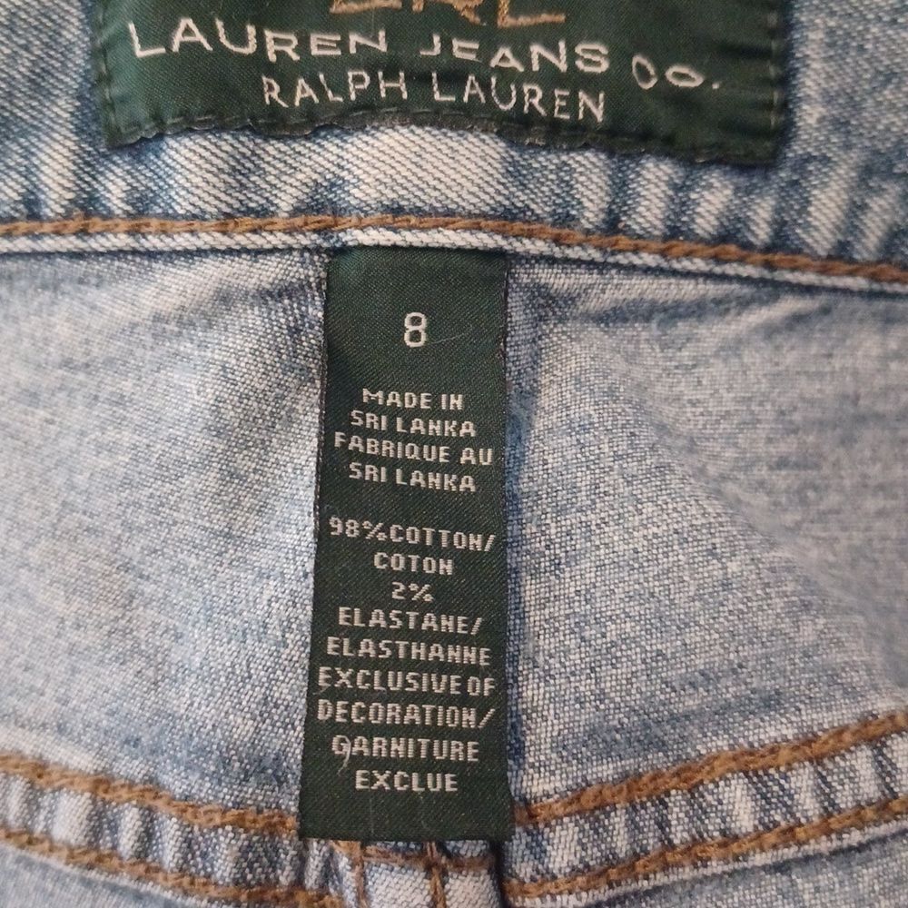556130...Ralph Lauren Straight Leg Jeans Size 8