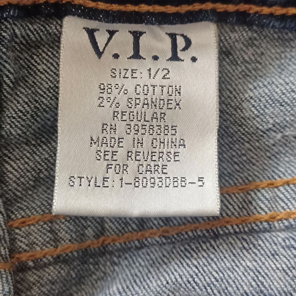 688545....VIP Skinny Jeans Size 1/2