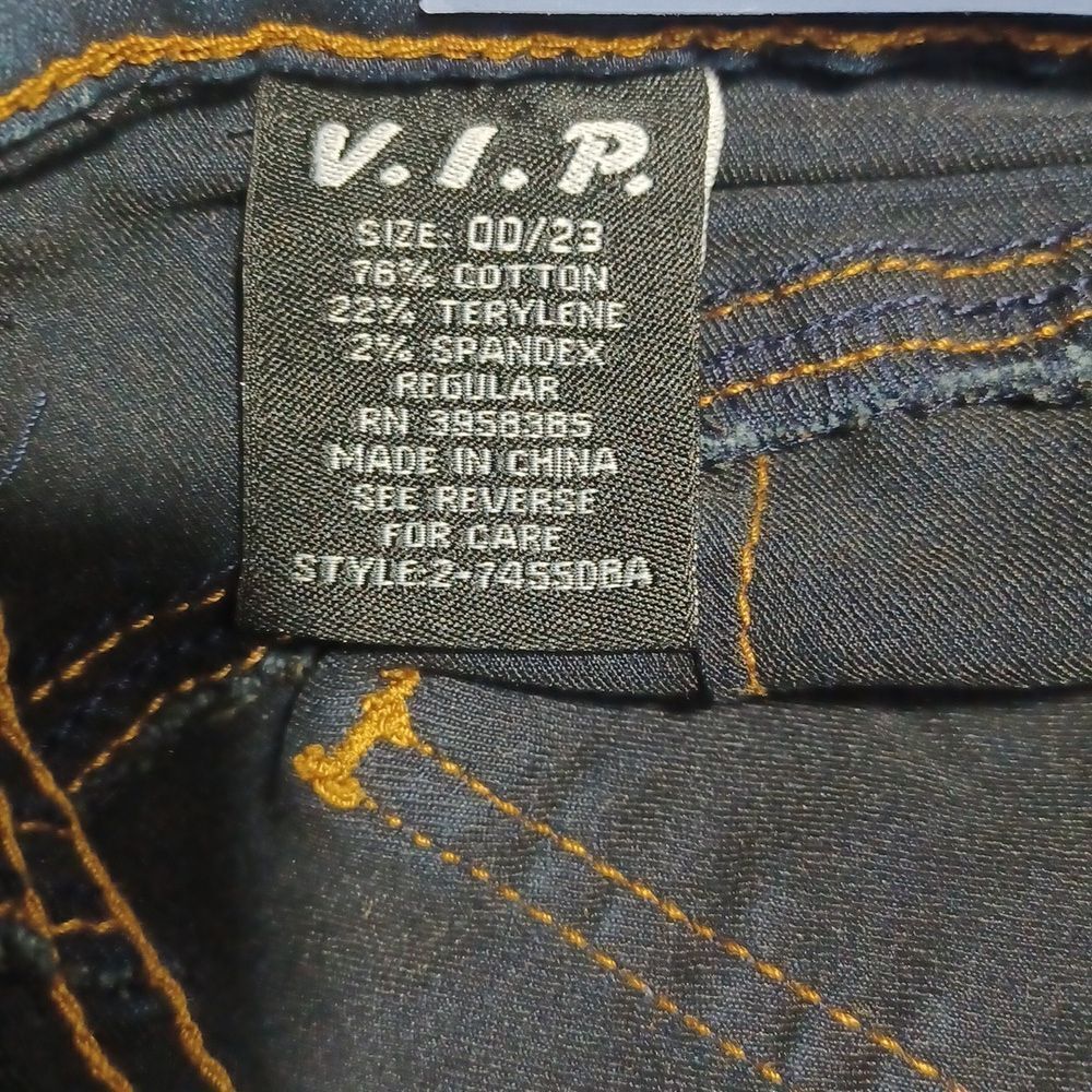 540327...VIP Deconstructed Skinny Jeans Sz 00