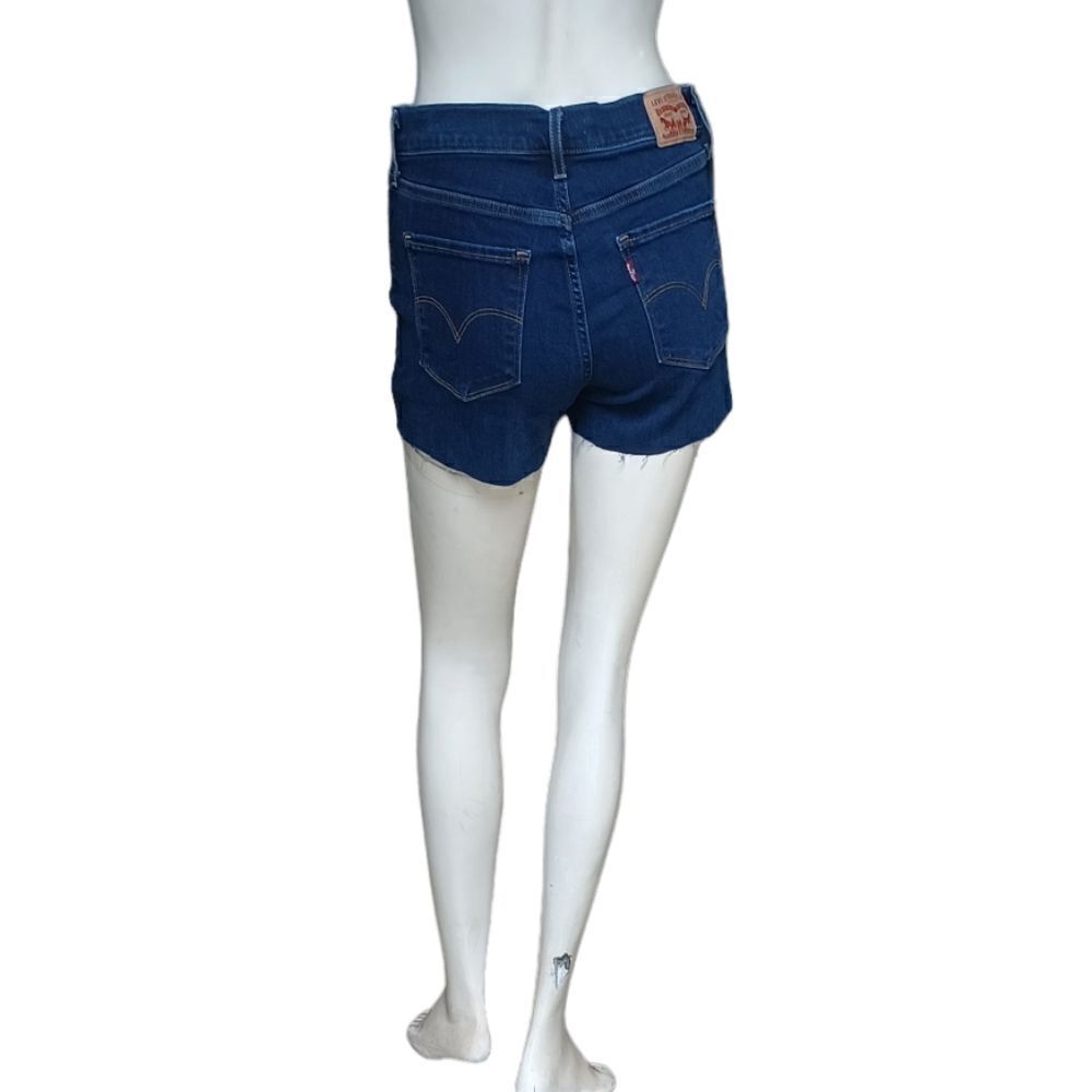 6769.11....311 Levi's Shaping Skinny Cutoff Denim Shorts Size 27