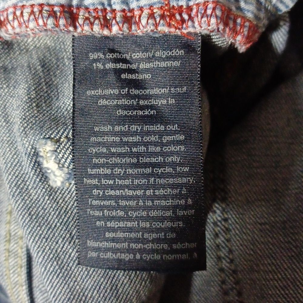 100842.Tommy Hilfiger Skinny Jeans Size 12, W30" 25"Inseam 10"Rise