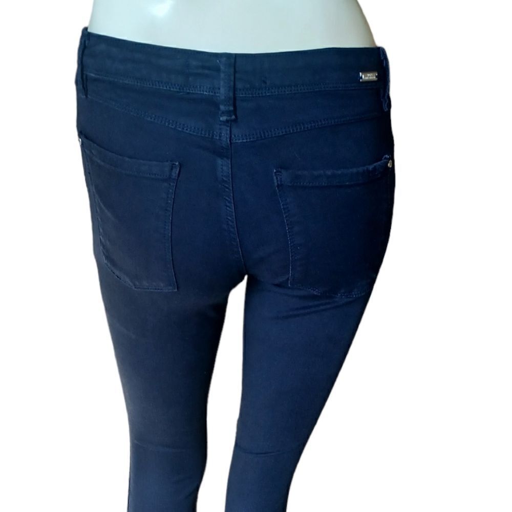 663342...Zara Denim Skinny Crop Jeans Size 2,W26" 28"Inseam 7"Rise
