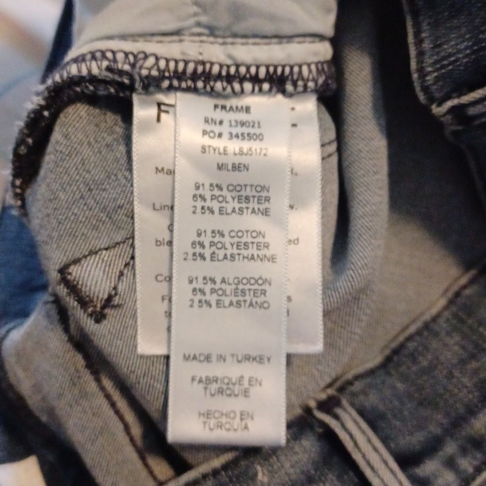 662341...Frame Denim Skinny Jeans Size 25