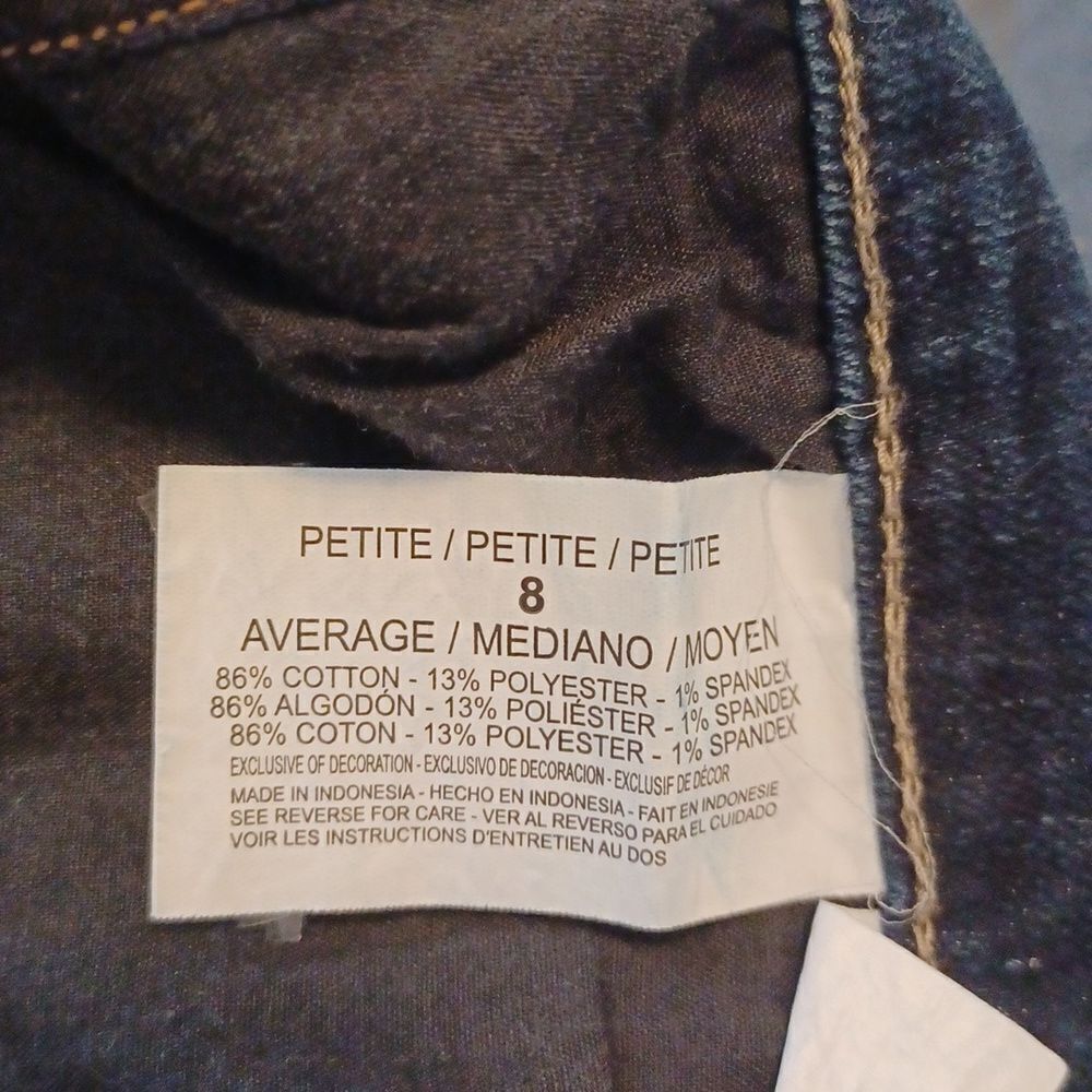 121615...Gloria Vanderbilt Straight Leg Size 8P