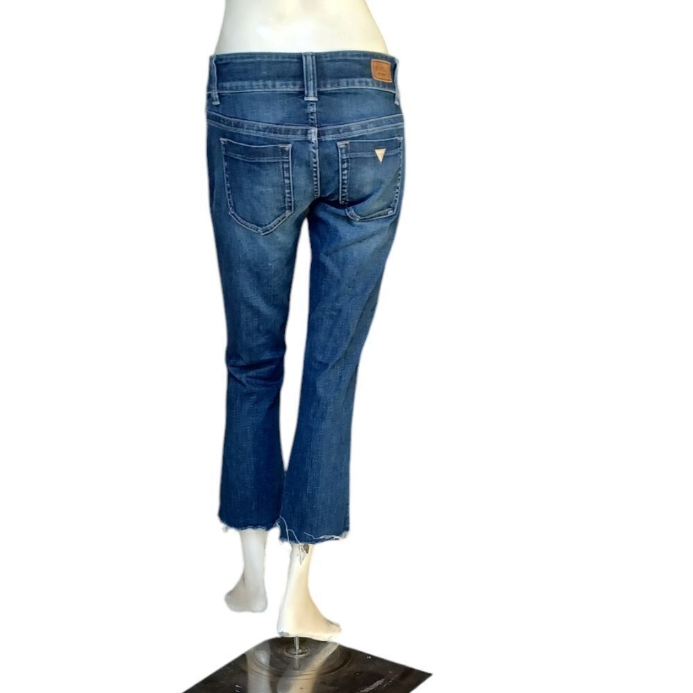 4189.....Guess Daredevil Bootcut Jeans Size 27, 24" Inseam 7" Rise