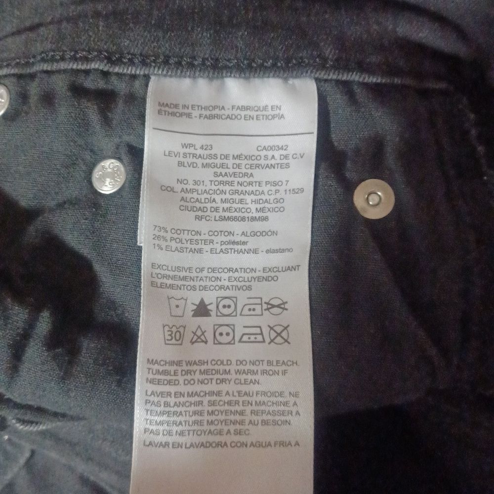 665042....Denizen from Levi's Size W30