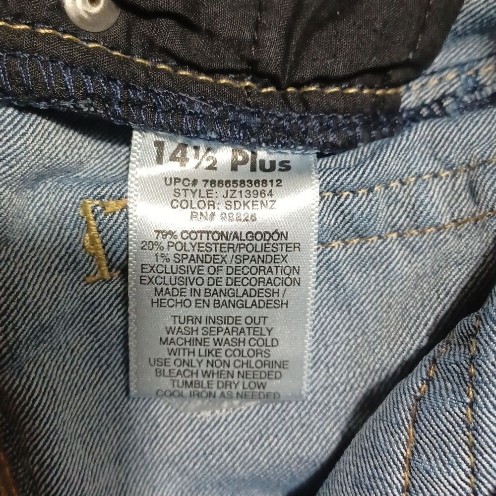 430916...Jordache Bootcut Jeans Size 14 1/2 Jr.