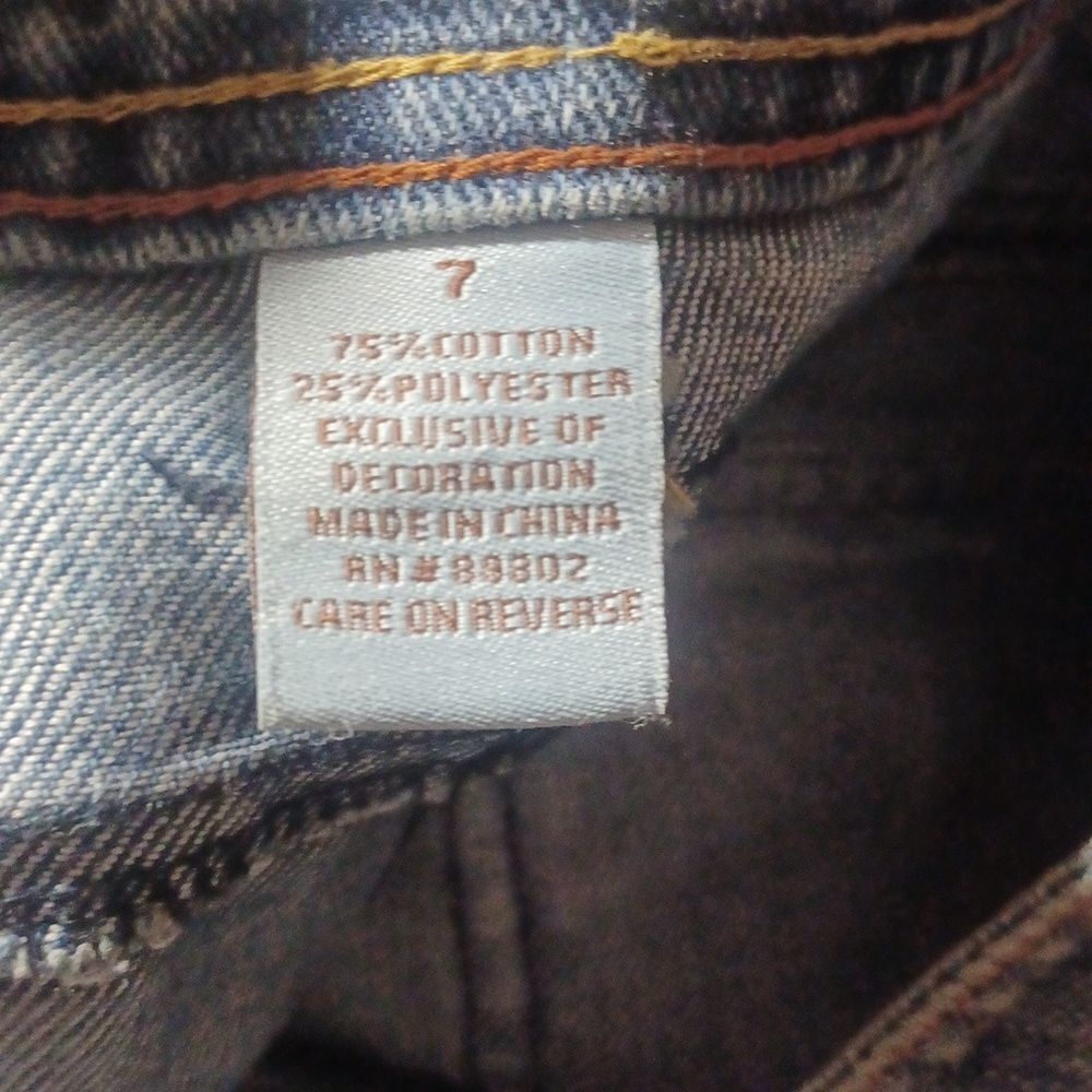 53017..SO Jeans Skirt Size 7
