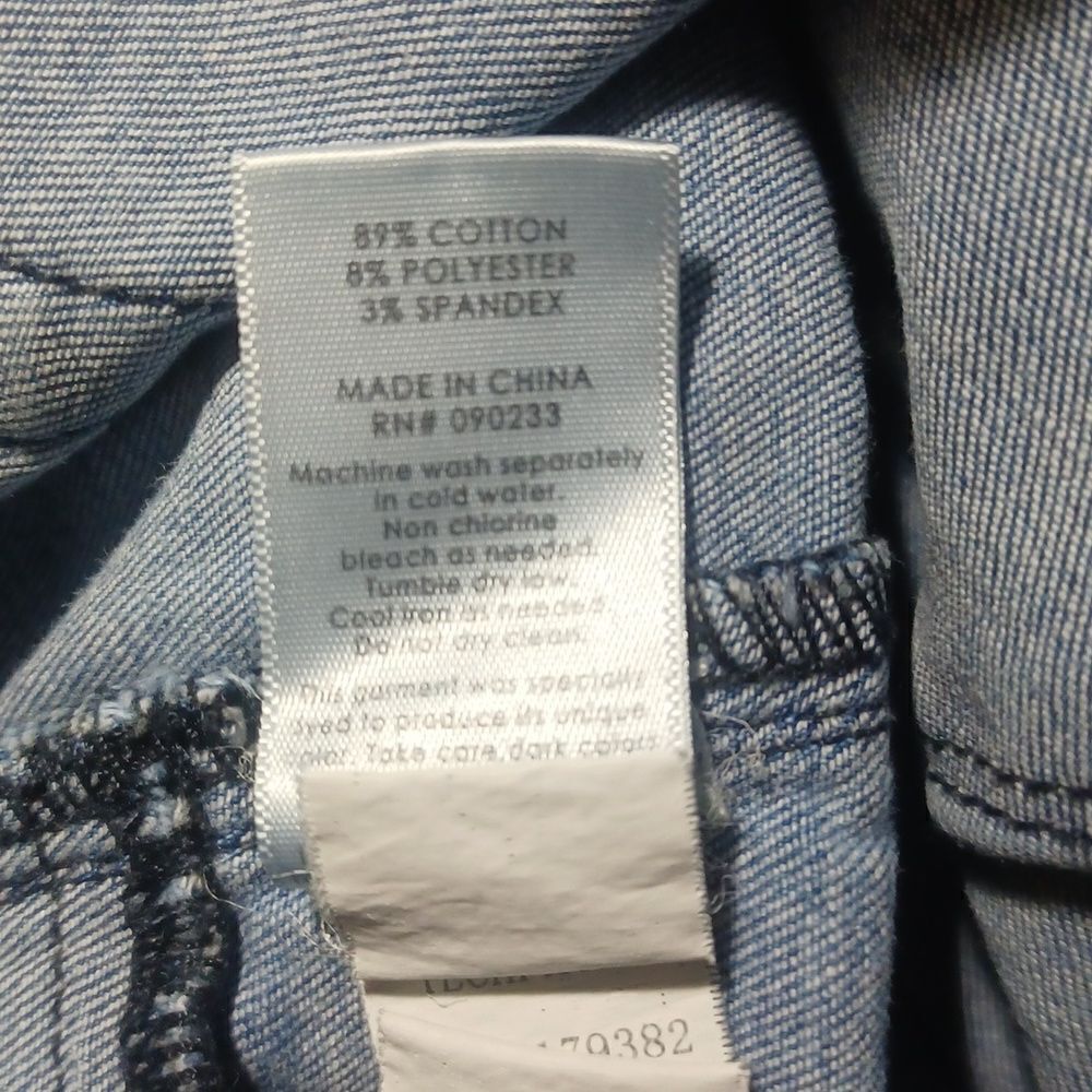 697339.....Pacsun Skinny Jeans Size 30, W27" 25"Inseam 10"Rise