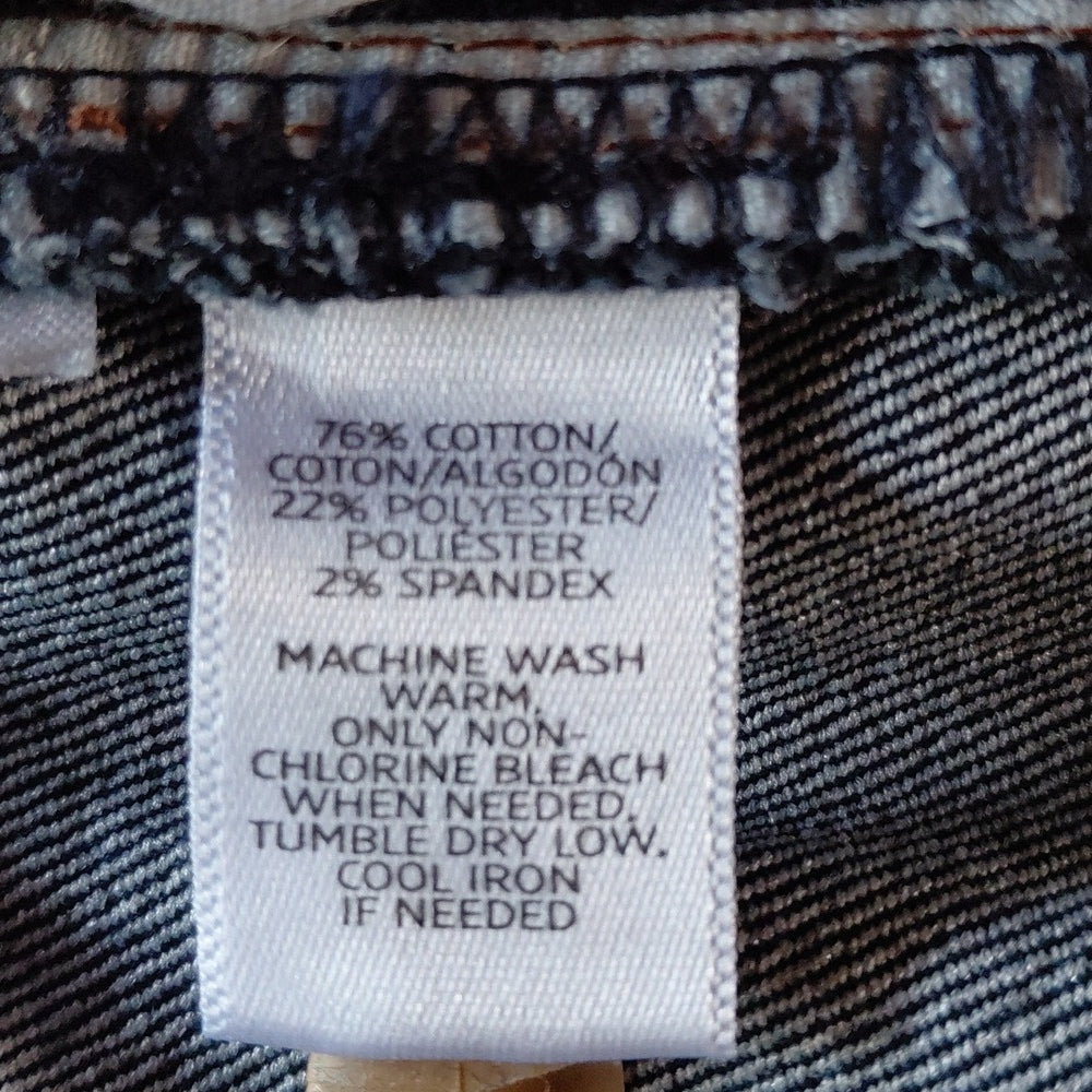 5027......Loft Modern Straight leg Jeans Size 24/00, 28" Inseam 7" Rise