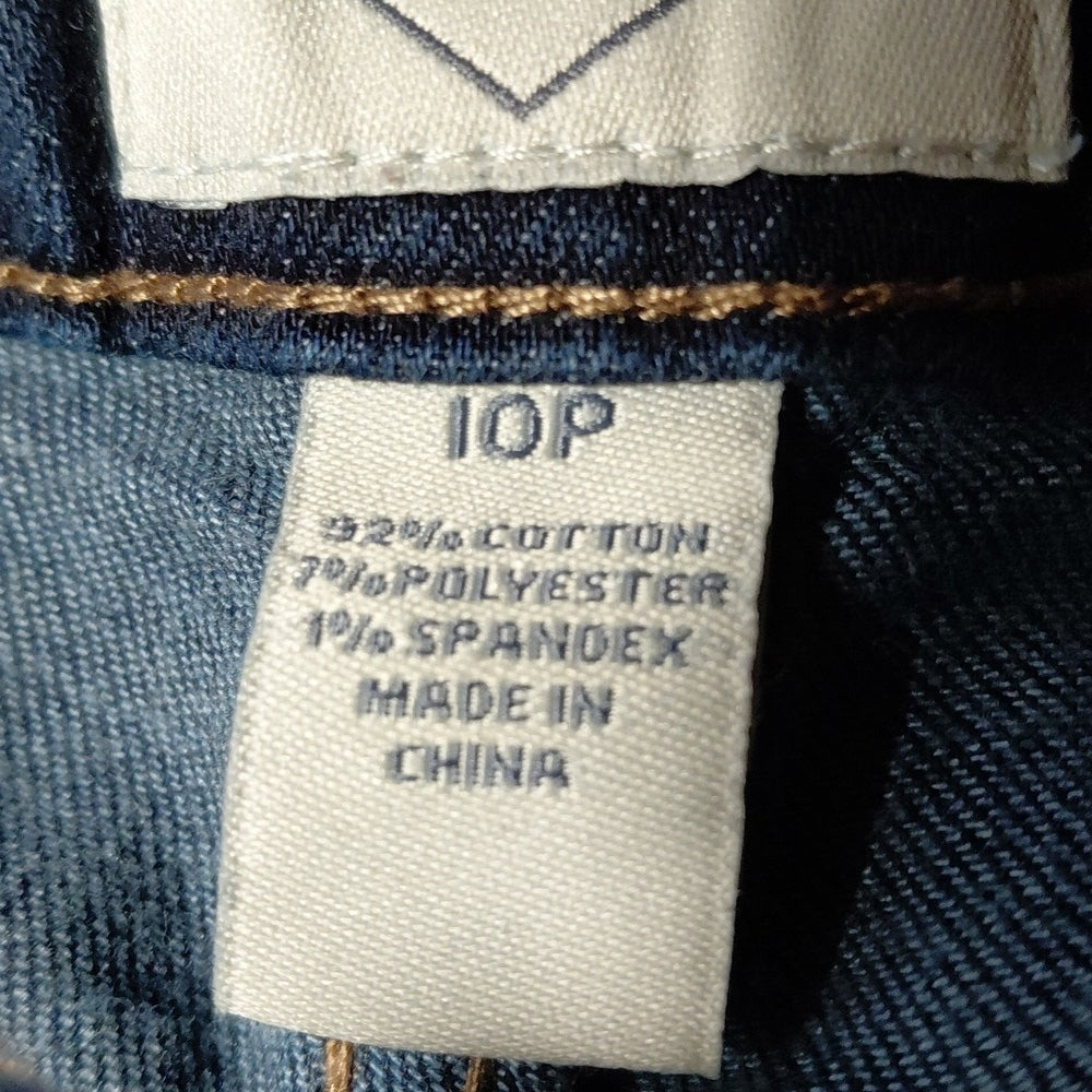 64953....St John's Bay Capri Jeans Size 10P, W30" 20"Inseam 9"Rise