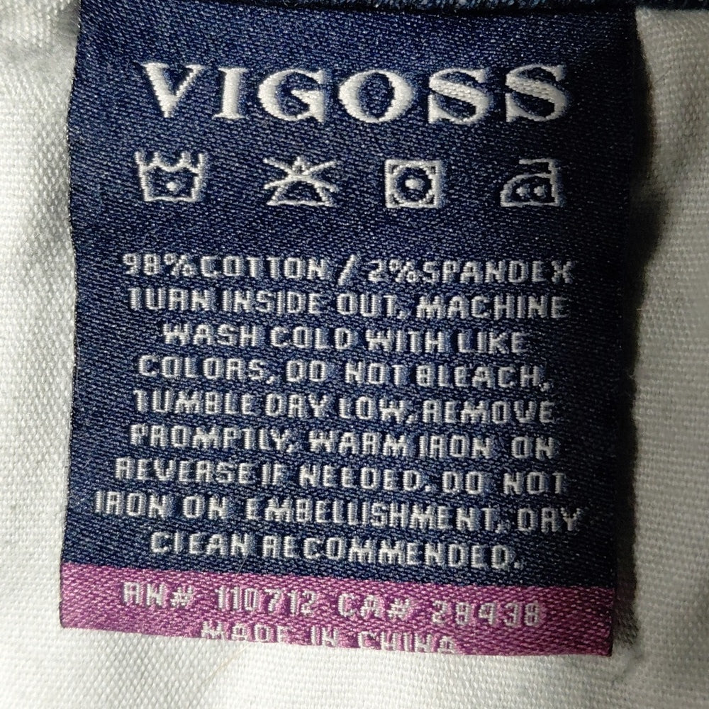 8118....Vigoss Skinny Jeans Size 24, W26" 28"Inseam 7"Rise