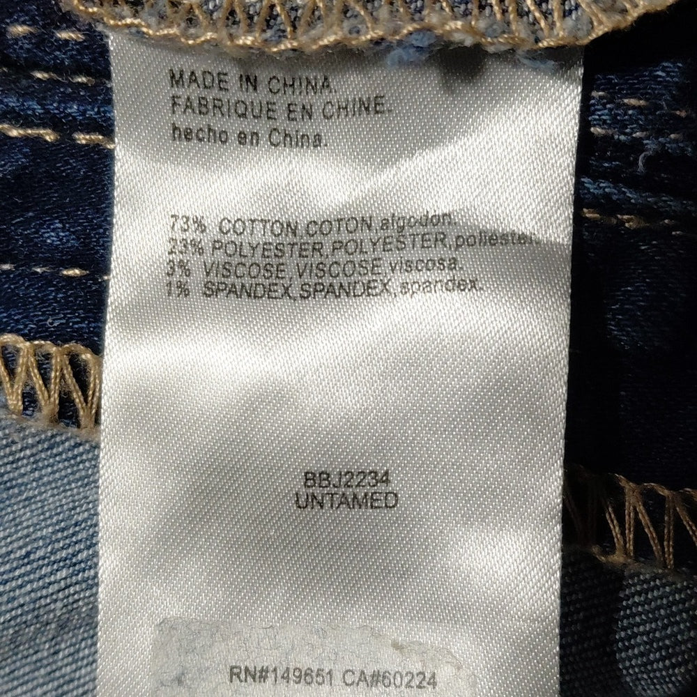 8110...bebe Skinny Jeans Size 27, W26" 24"Inseam 8"Rise