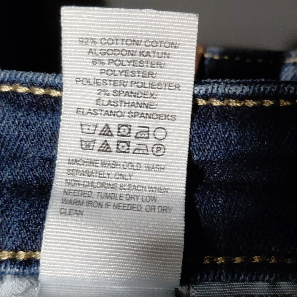 70076.....Lucky Brand Skinny Jeans Size 0/25R, 7"Rise