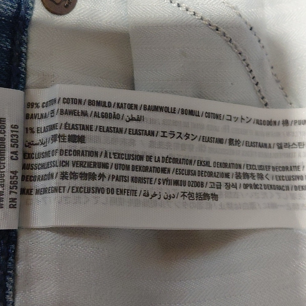 40715....Abercrombie & Fitch Bootcut Jeans Size 4S W27 L31, 8"Rise