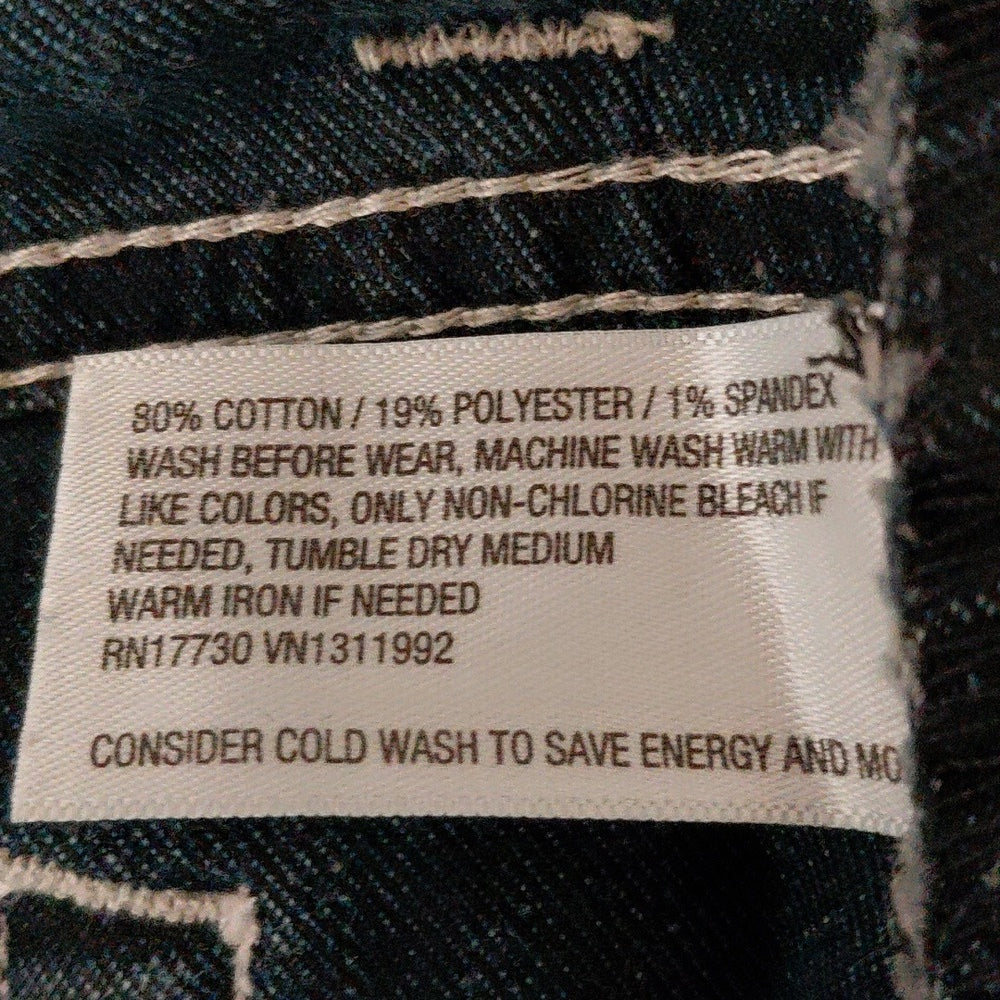 102013...Cherokee Skinny Jeans Size 12Jr., W25" 26"Inseam 7 1/2"Rise