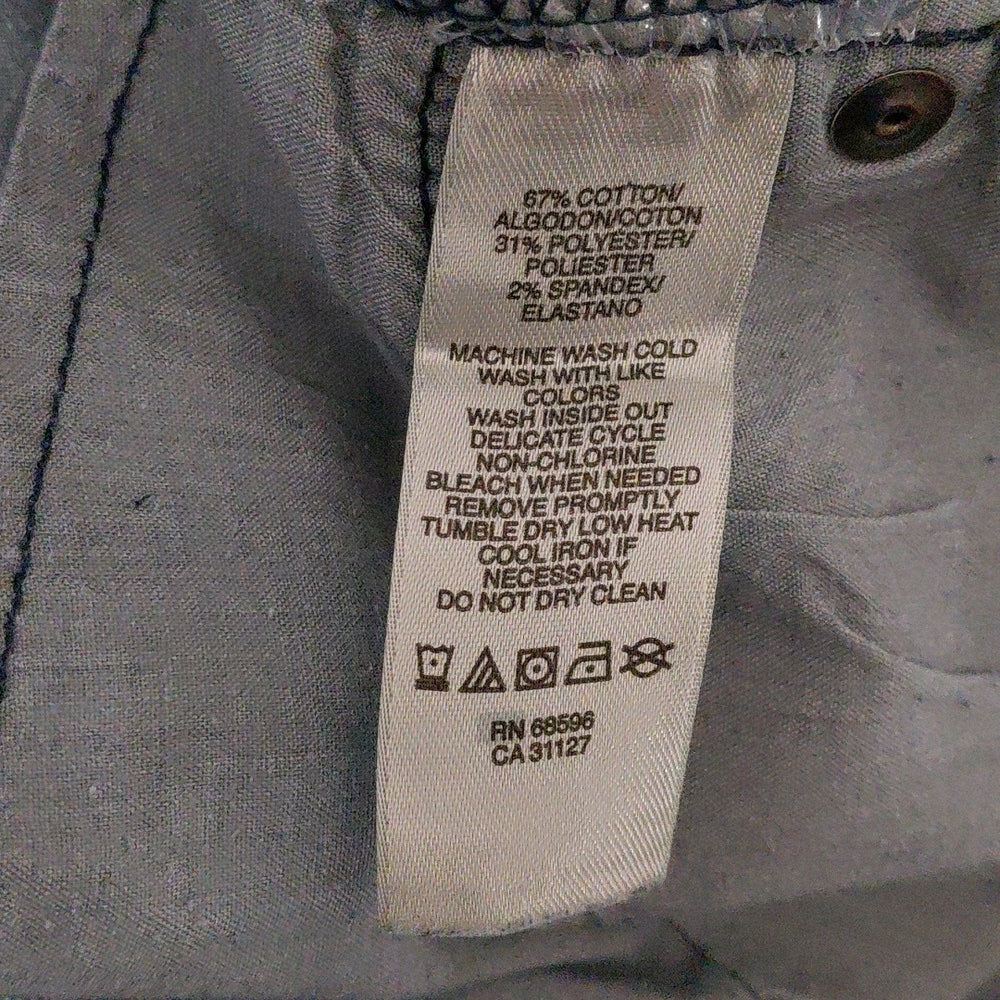 10469....DKNY Bootcut Jeans Size 2, W29" 28"Inseam 8"Rise