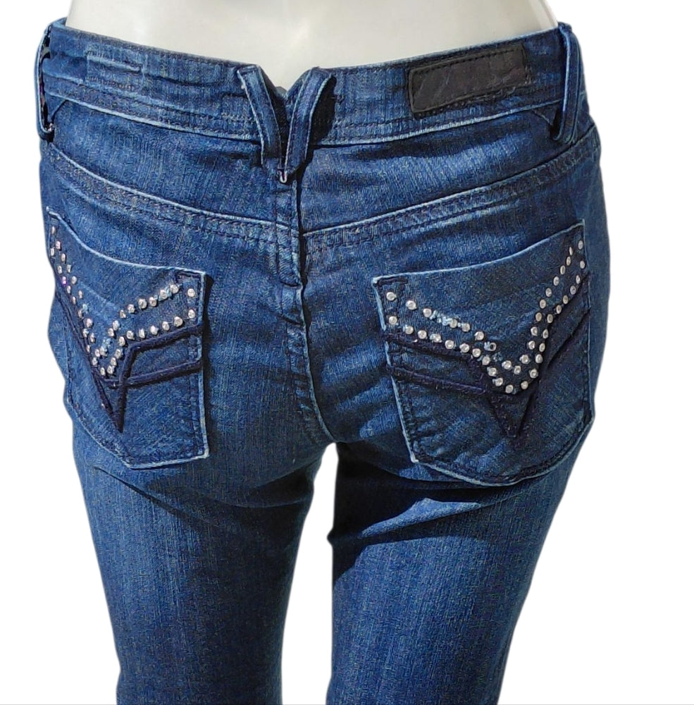 9323...Women's Vigoss Skinny Fit Jeans Size 5/6, 28