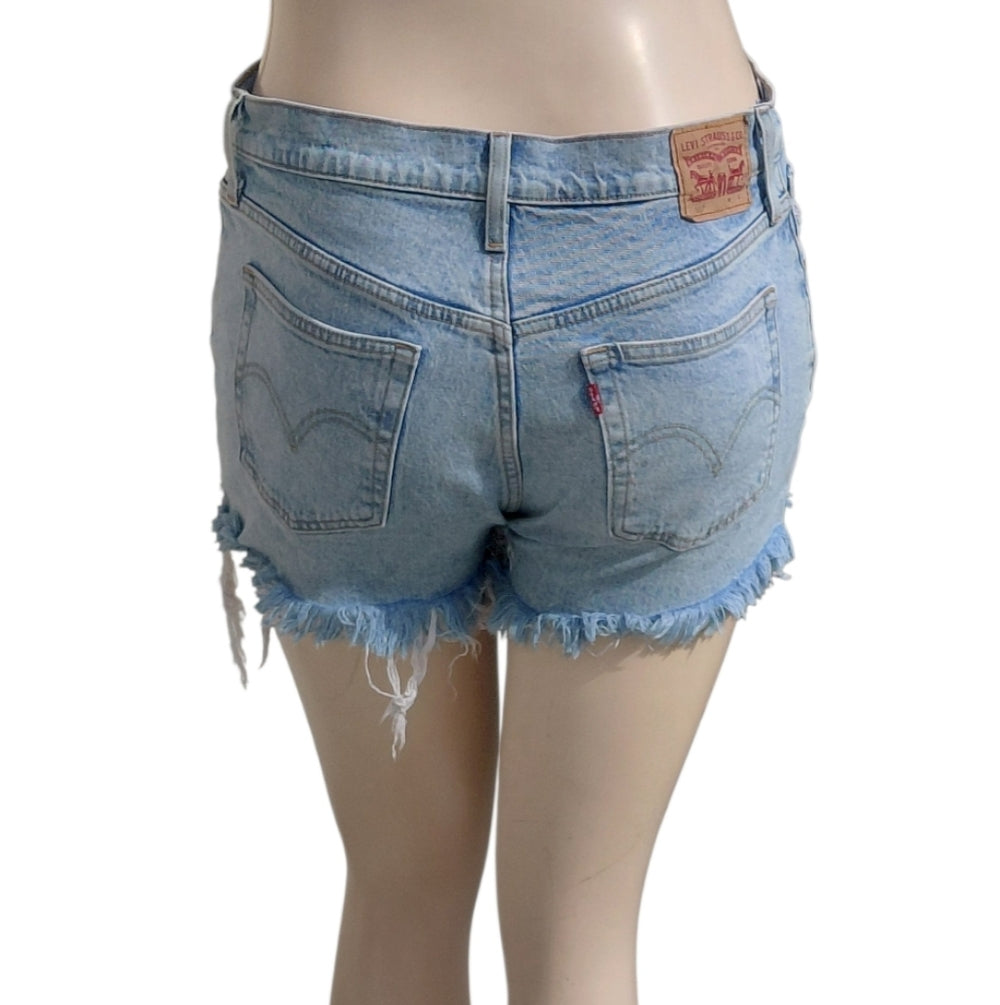 7058...Women's Levis 501 Denim Shorts Size W29