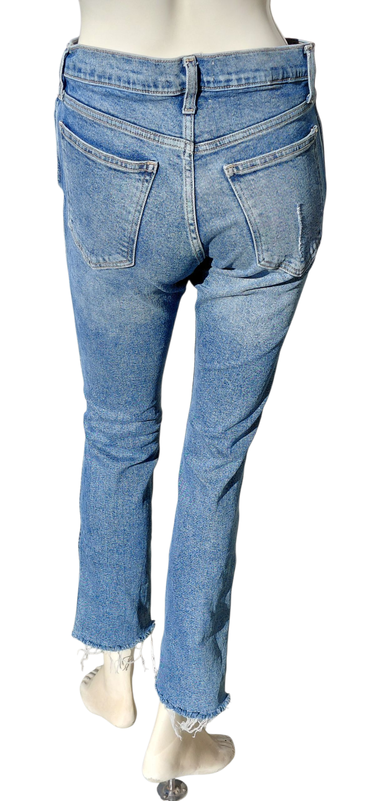 Sku 9317 Women's Preowned Gap1969 High Rise Slim Straight Jeans Size 29