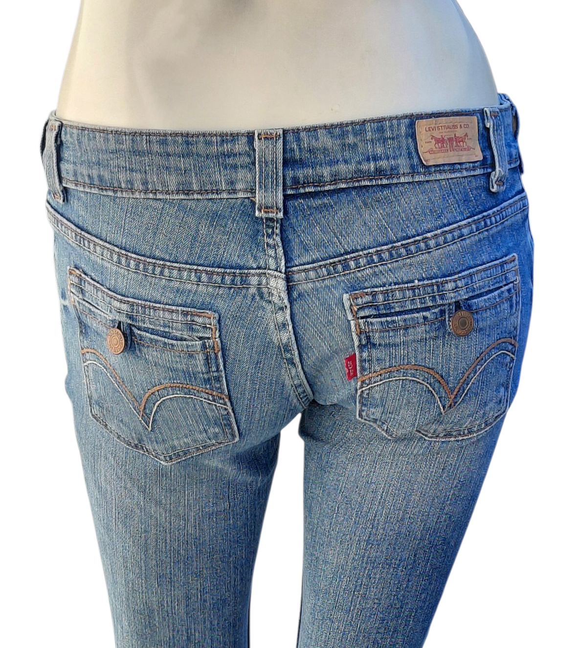 1005.....Levi's too Superlow Skinny Jeans Size 1M