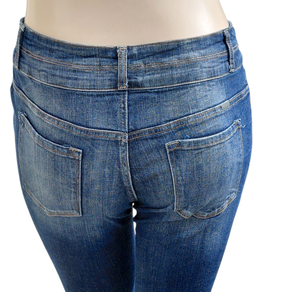 8173....Women's Preowned Kancan Skinny Jeans Size 13 30, 25"Inseam 8"Rise,