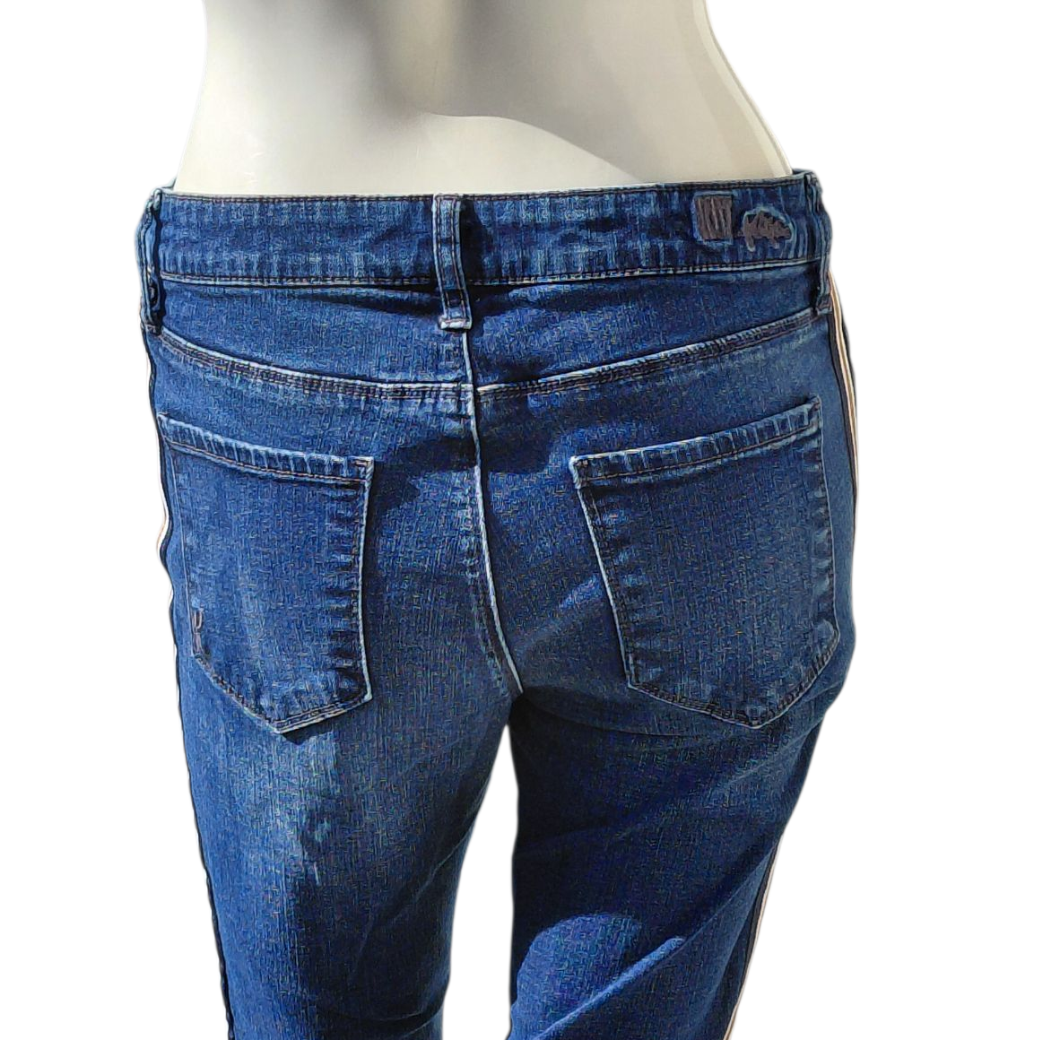 670244...Preowned Kut from the Kloth Ankle Straight leg Jeans Size 6, W25" Inseam, 8"Rise