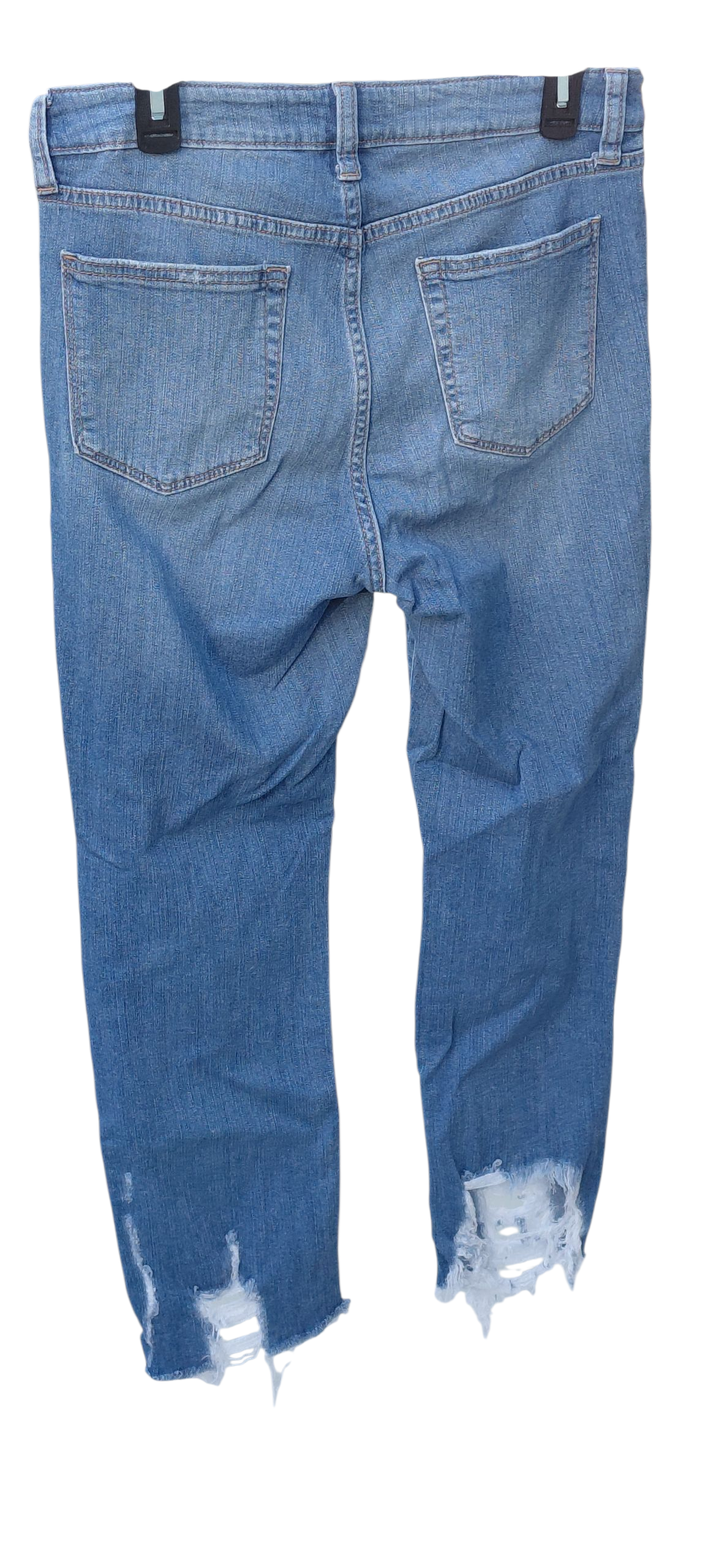 8107....Women's Preowned Fashion Nova Skinny Jeans Size 11, W28" 24"Inseam 10"Rise