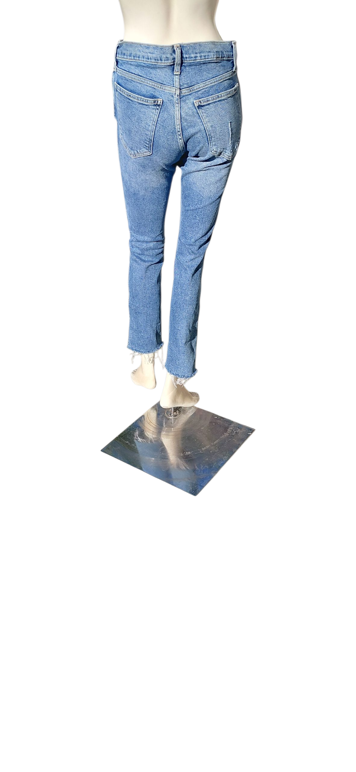 Sku 9317 Women's Preowned Gap1969 High Rise Slim Straight Jeans Size 29