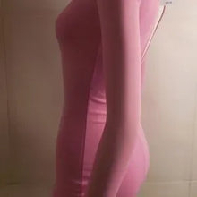 Load image into Gallery viewer, NWT-Material Girl Curve-Hugging Bodycon Dress Pink
