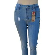 Levis 724 High Rise Straight Crop Jeans Size 16