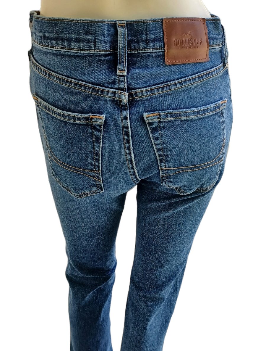 Sku 599332 PRE-OWNED...Hollister Straight Leg Jeans Size W26 L30