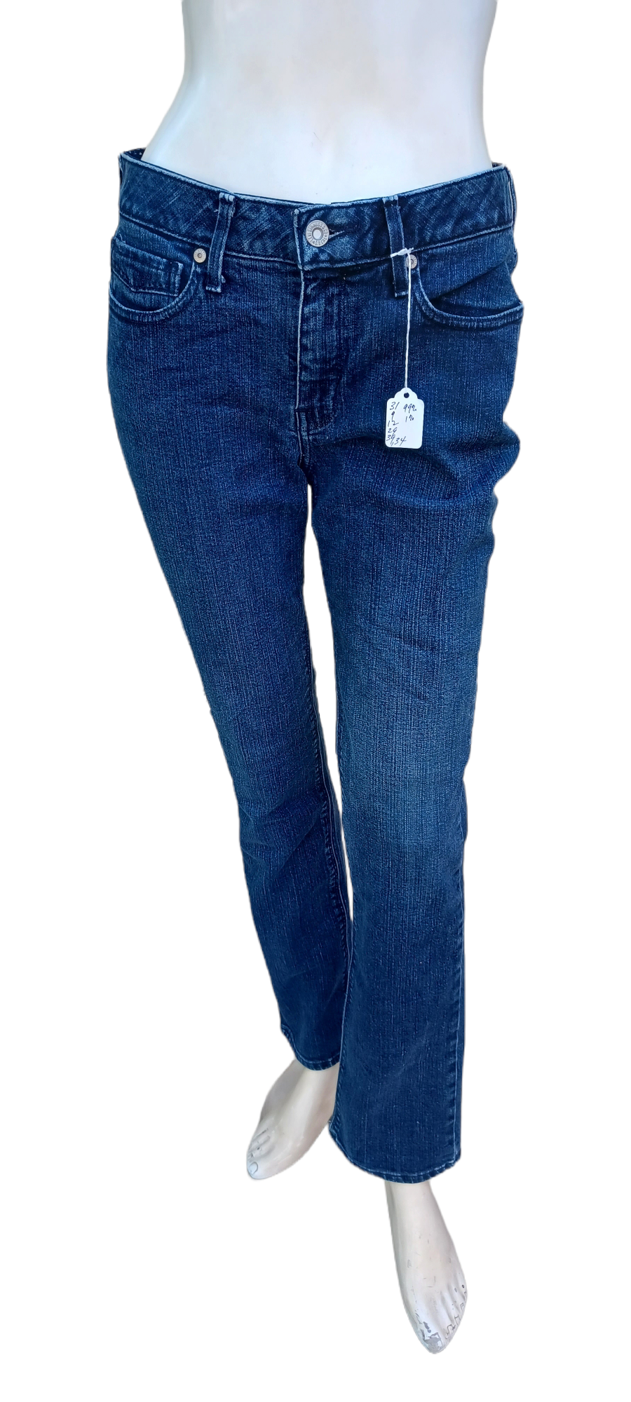 Sku 511915...Preowned Levi Strauss Straight Leg Jeans Size 8M
