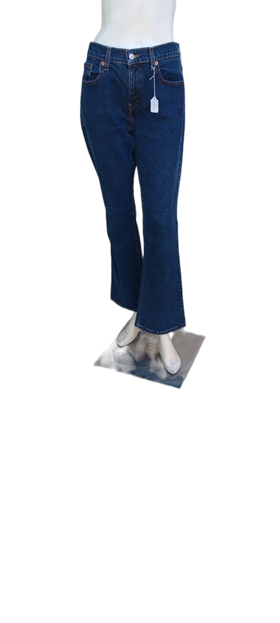 Sku 505815.. PRE-OWNED Levi 515 Bootcut Jeans Size 8S