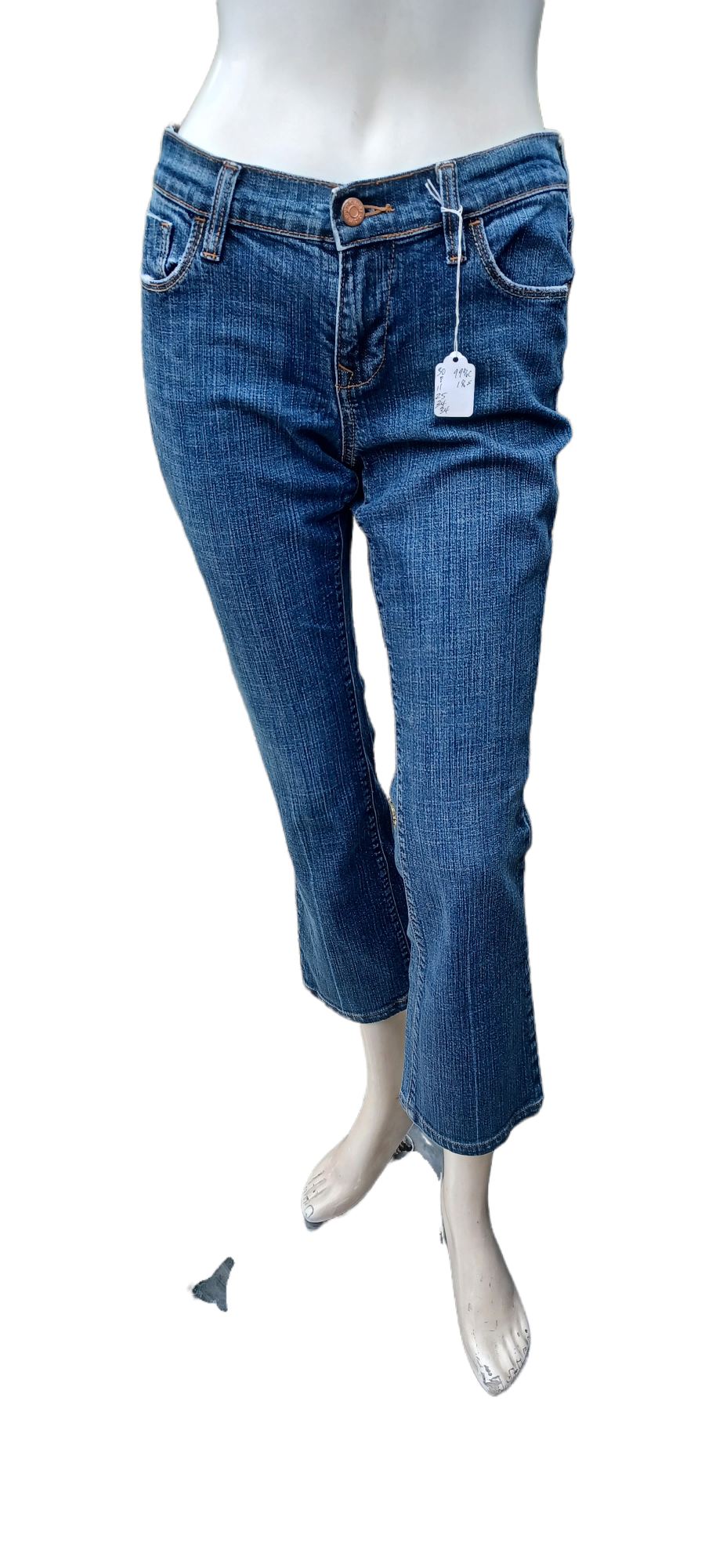 Sku 43494...Preowned Old Navy Bootcut Jeans Size 2 Short