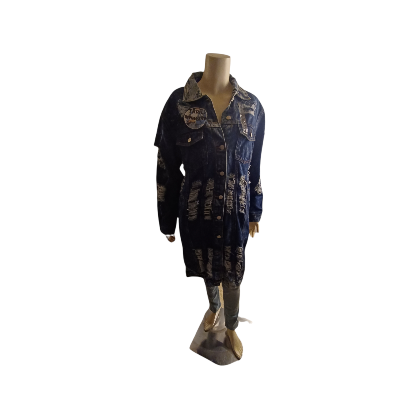 Thrill Jeans...Denim Jacket Size Medium