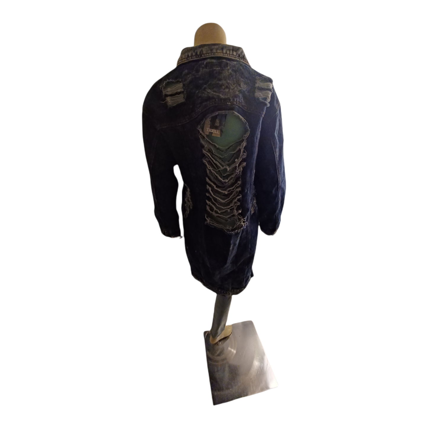 Thrill Jeans...Denim Jacket Size Medium