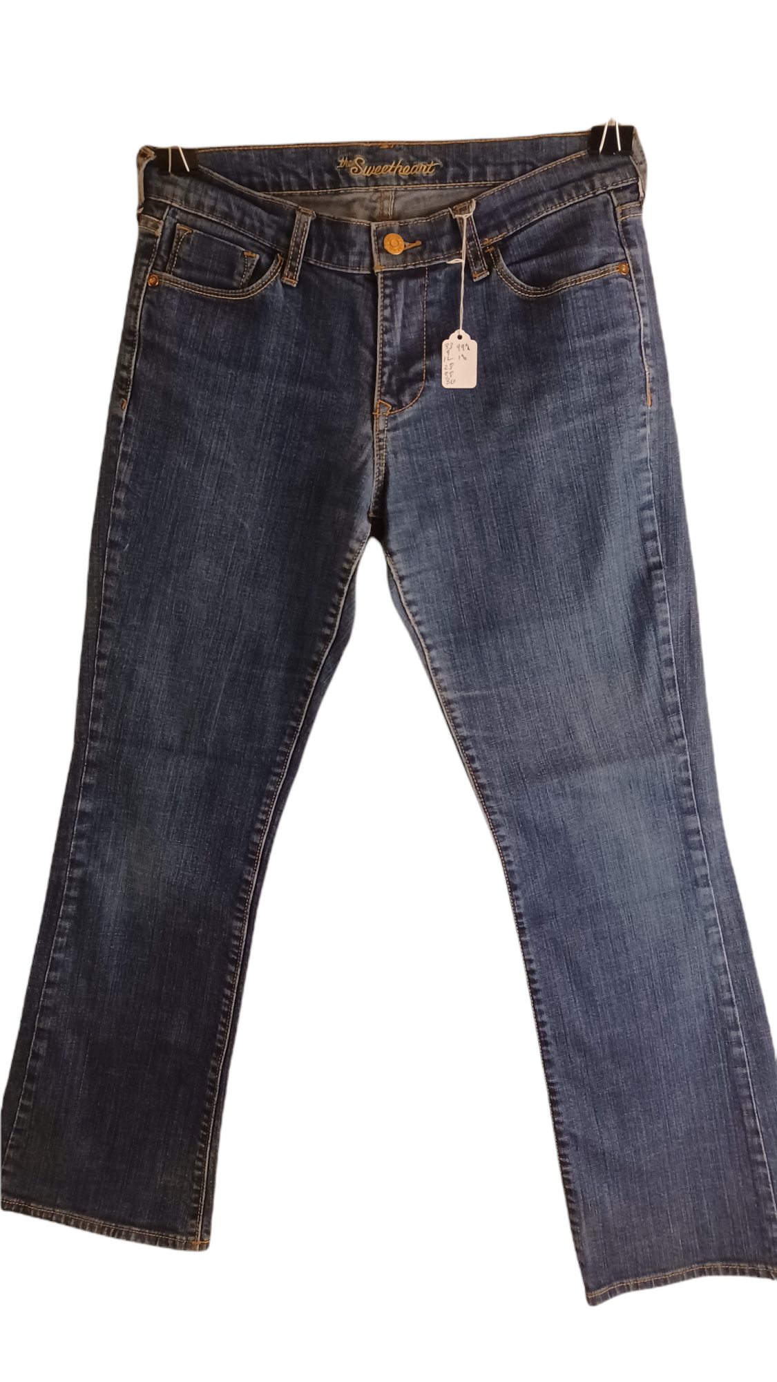 Sku 40454...Preowned Sweetheart Bootcut Jeans Size 6 Short