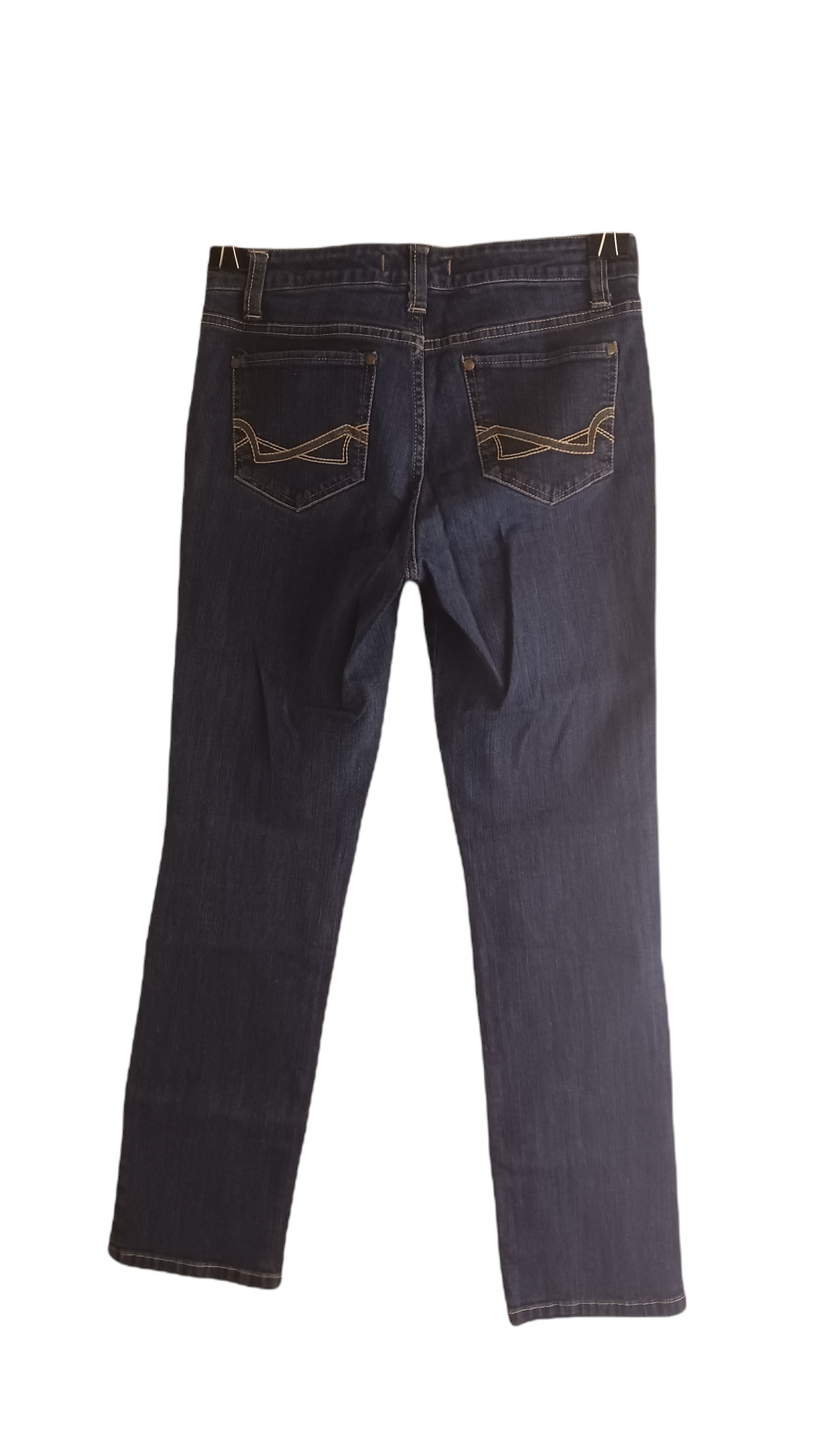 Sku 43144..Preowned Nine West Straight leg Jeans Size 6P