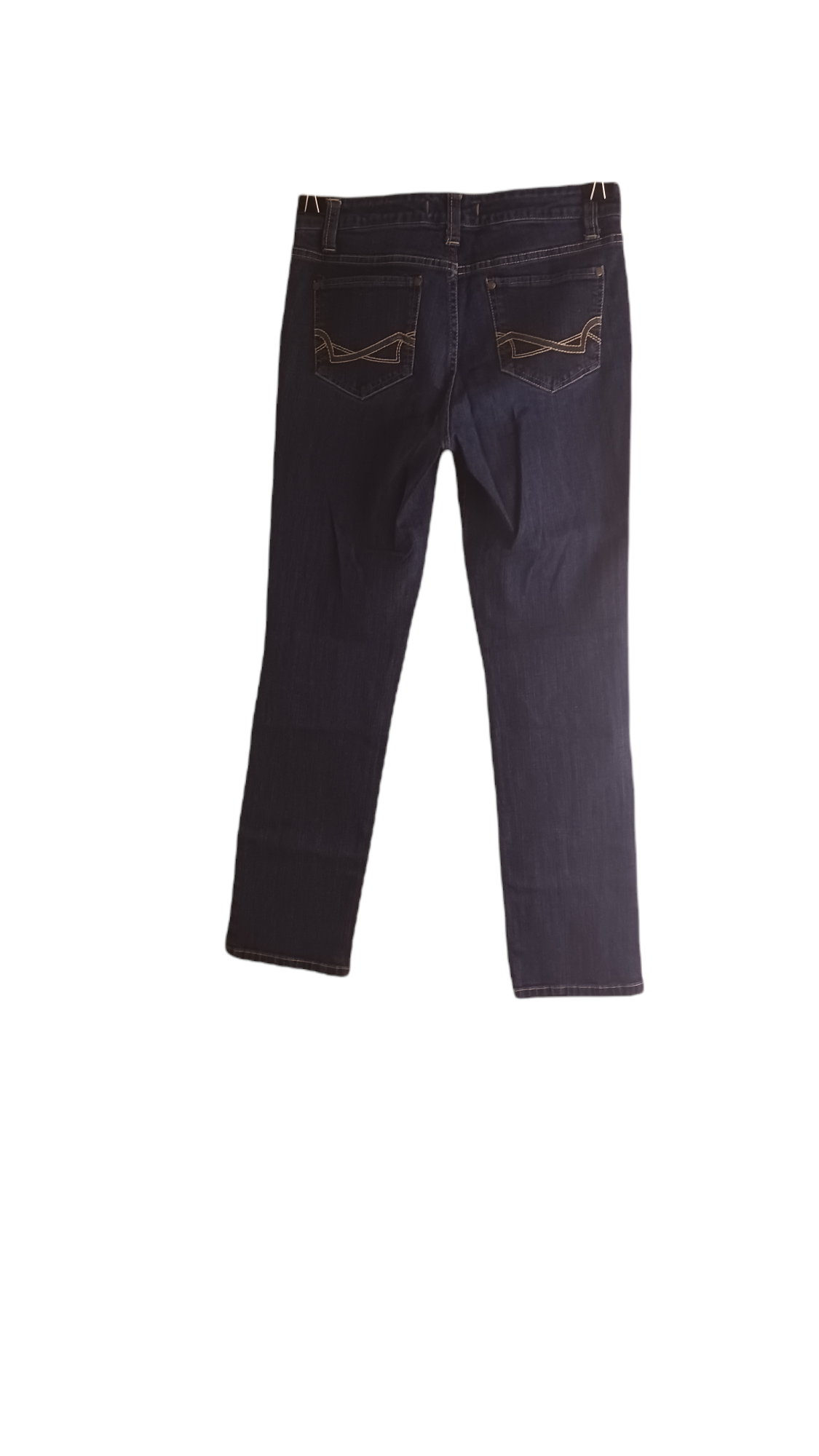 Sku 43144..Preowned Nine West Straight leg Jeans Size 6P